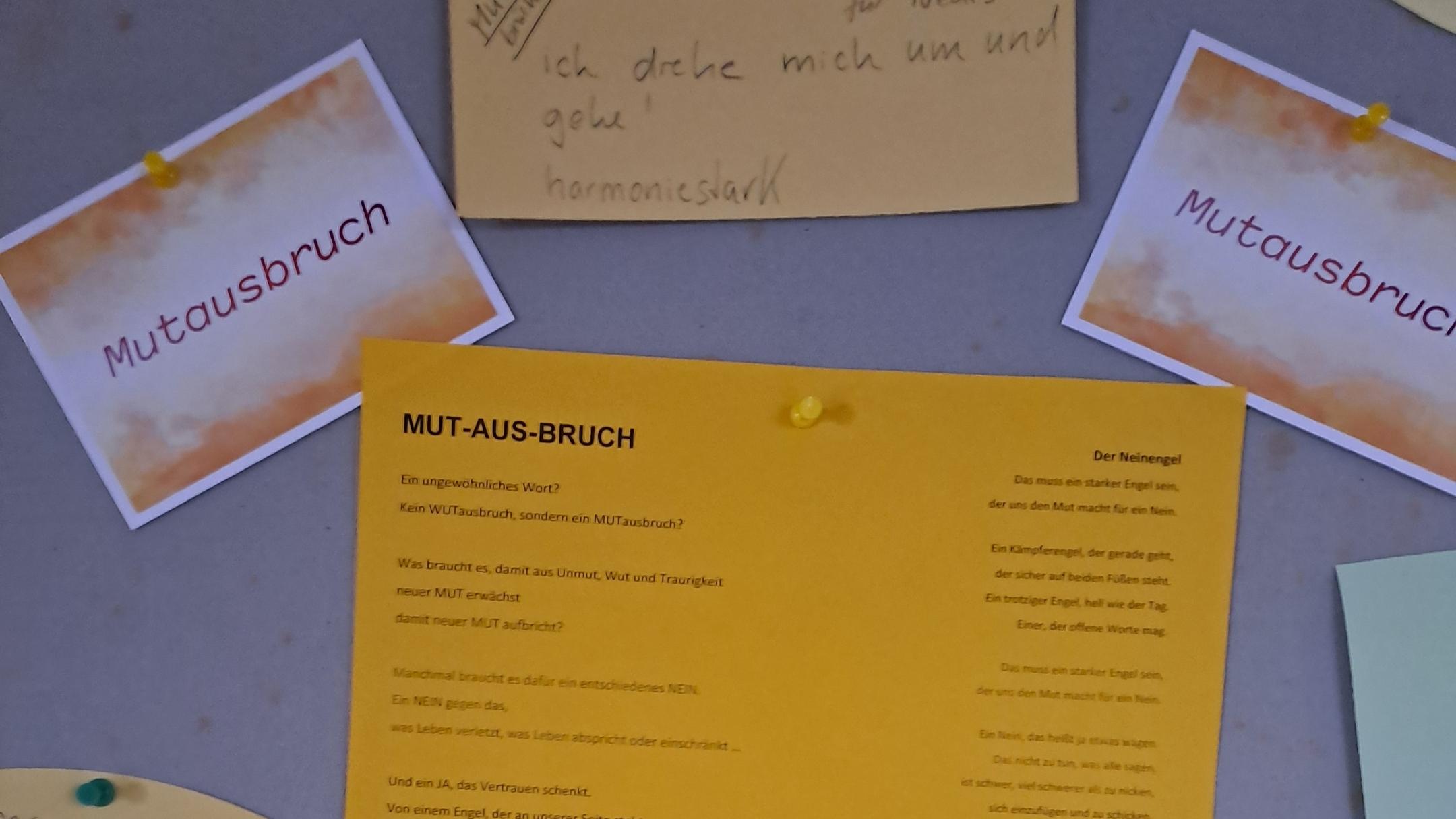 Aktionswand aus der Citykirche